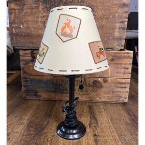 Woolrich Kids Bear Camping Adventure Themed Lamp